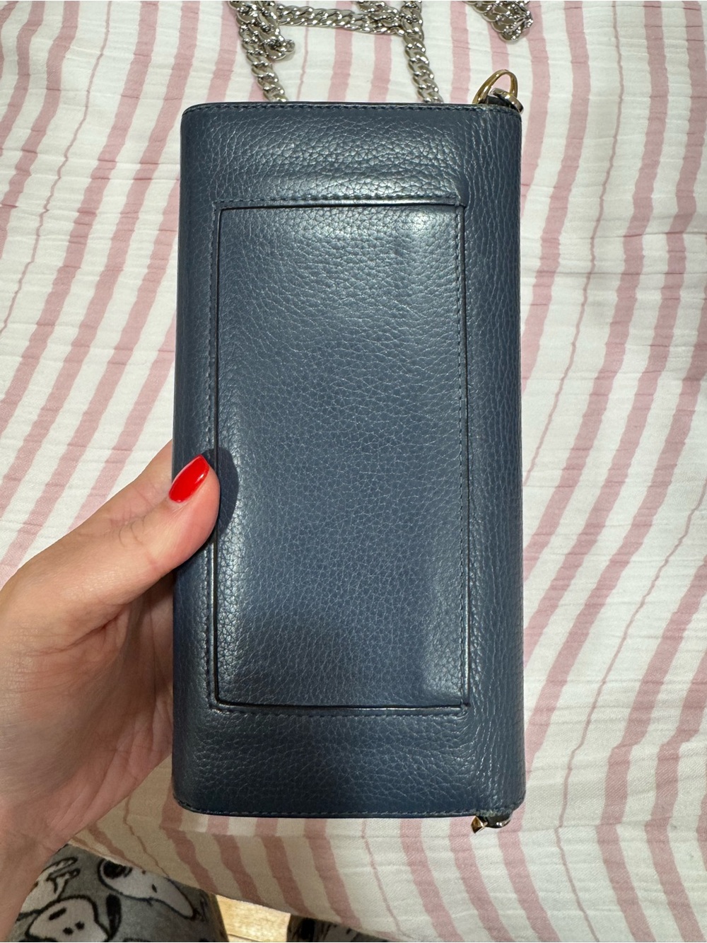 Celine long flap wallet with pebbled leather - Picture 6 of 6